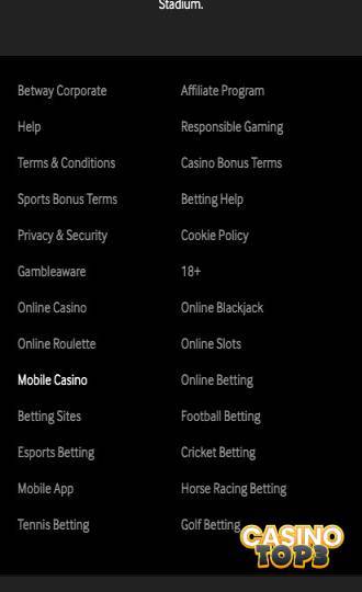 betway casino online en
