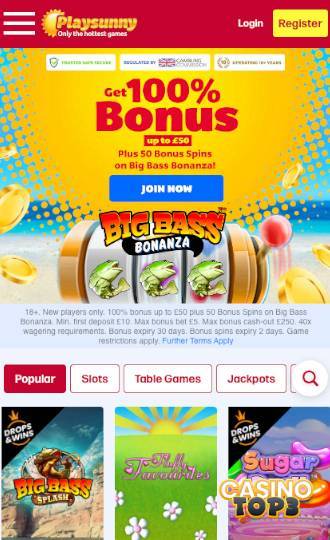 play sunny casino review en