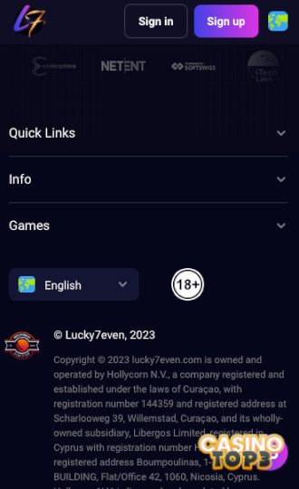 lucky7even casino review images3