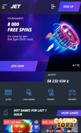 jet Casino review images 1