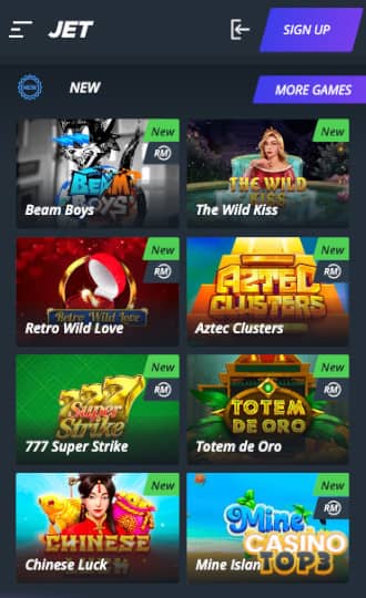 jet Casino review images 2